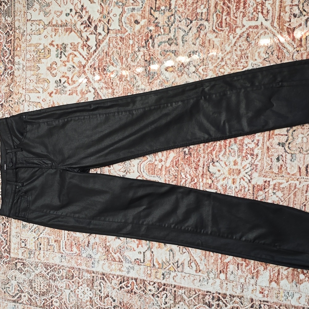 Express Black Women's Modern Straight High Rise Jeans Size 6L